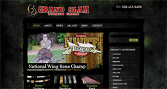 Desktop Screenshot of grandslamturkeycalls.com